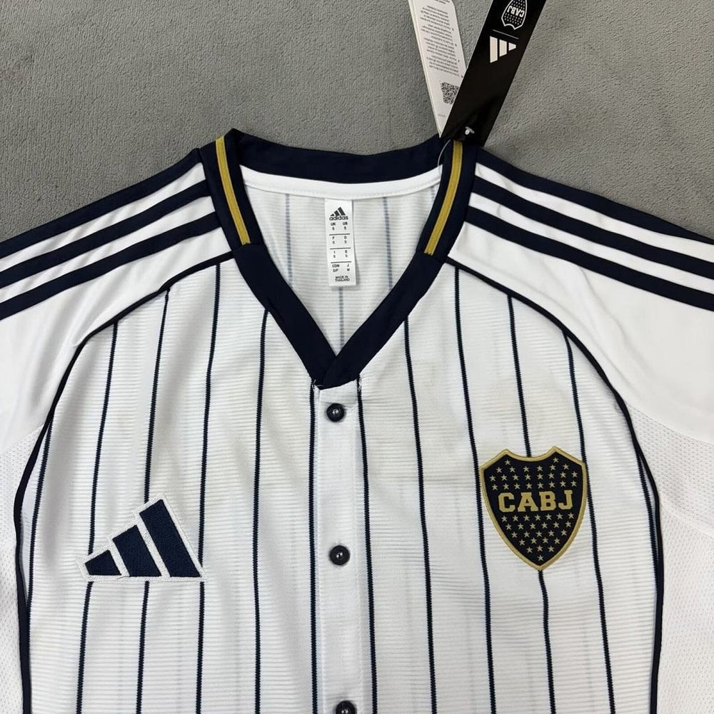 Boca Juniors 2025-2026 BaseballFootball Shirt image 3