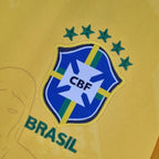 Brazil national 2022 Classic Yellow Soccer Jersey image 5