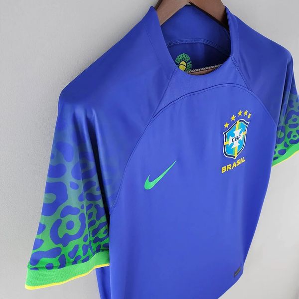 Brazil national 2022 World Cup away image 3