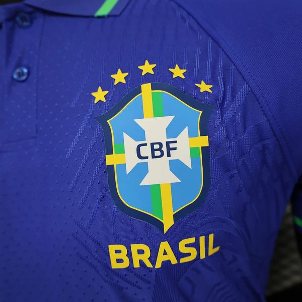 Brazil national 2024-2025 Polo Football Shirt image 3