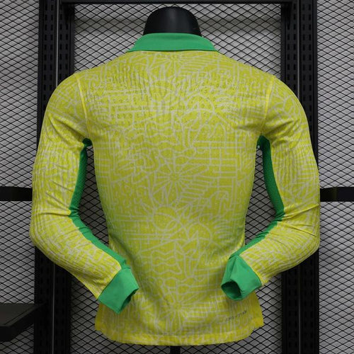 Brazil national 2024 home player Long Sleeve image 2