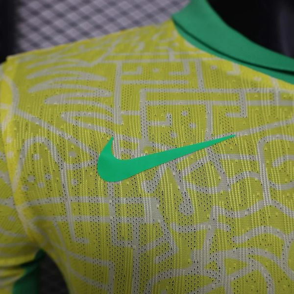 Brazil national 2024 home player Long Sleeve image 3
