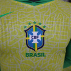Brazil national 2024 home player Long Sleeve image 4