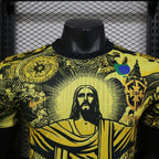 Brazil national 2024 special edition jesus yellow player image 3