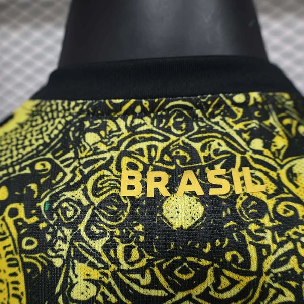Brazil national 2024 special edition jesus yellow player image 4