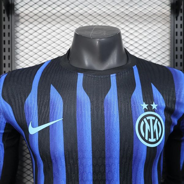 Inter Milano 2025-2026 home player Long sleeve image 3