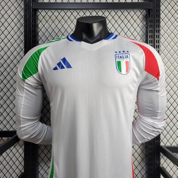 Italy national 2024 away player Long Sleeve image 3