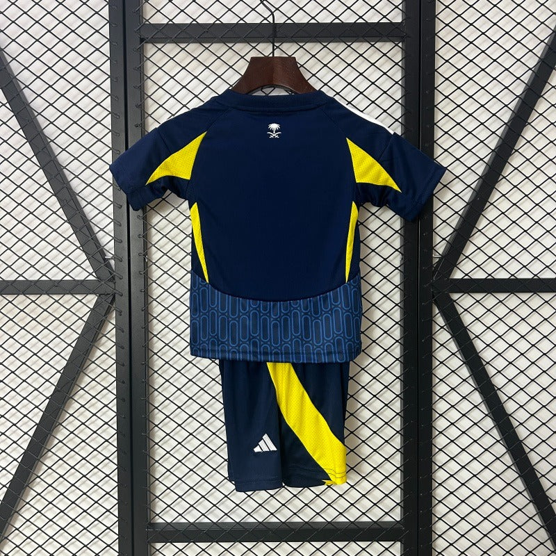 Kids Al-Nassr FC 2024-2025 away image 2