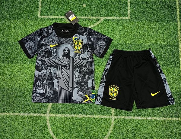 Kids Brazil national 2024 Jesus black