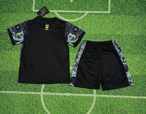 Kids Brazil national 2024 Jesus black image 2