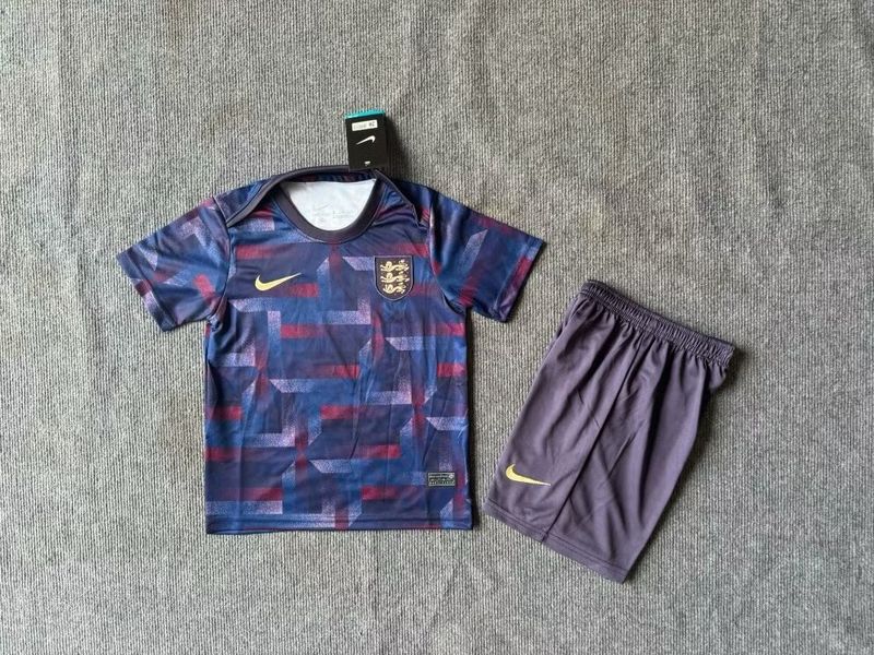 Kids England national training jersey