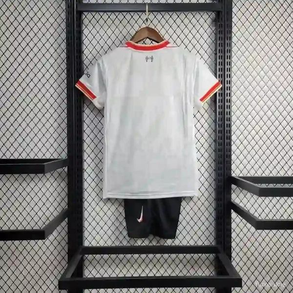 Kids Liverpool FC 2024-2025 second away image 2