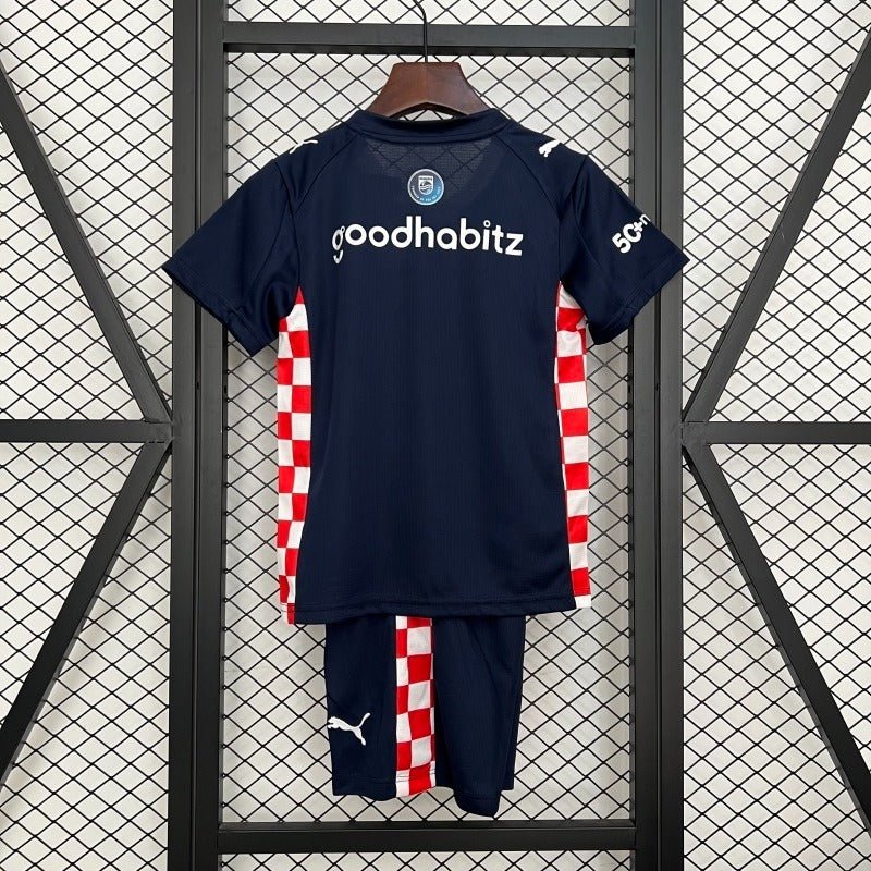 Kids PSV Eindhoven 2025-2026 away image 2