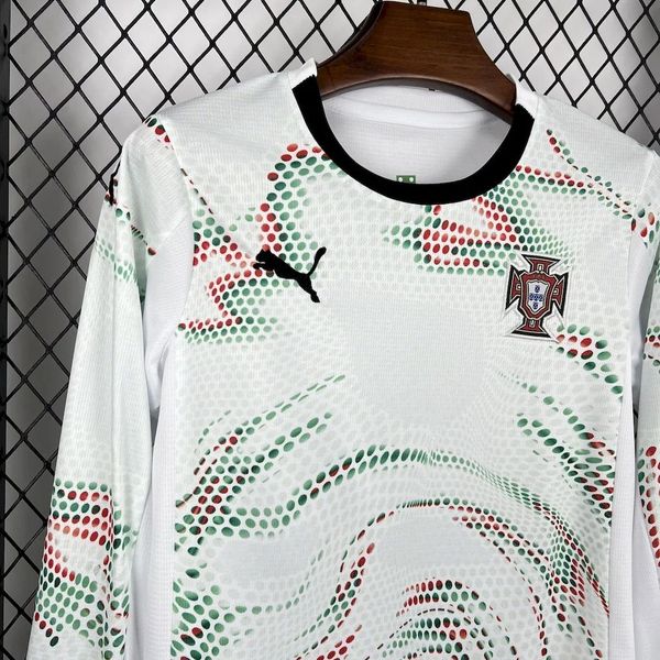 Kids Portugal national 2025-2026 away Long sleeve image 4