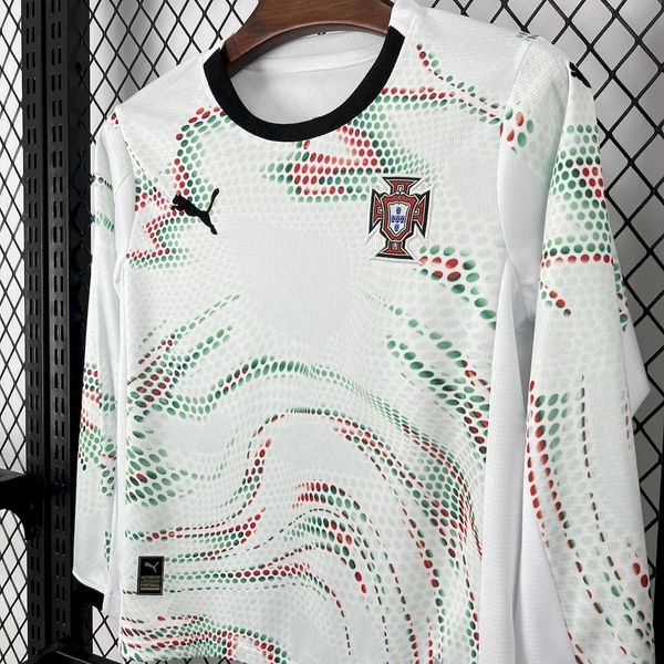 Kids Portugal national 2025-2026 away Long sleeve image 5