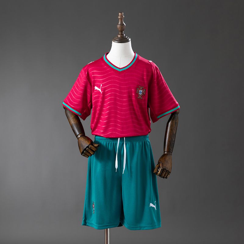 Kids Portugal national 2026 home Fan