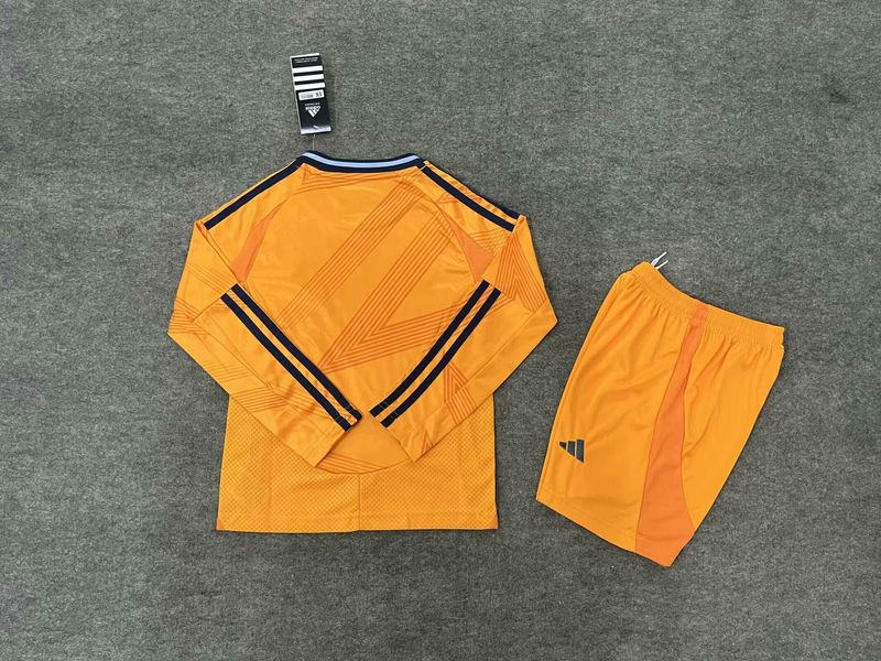Kids Real Madrid 2024-2025 away Long Sleeve image 2