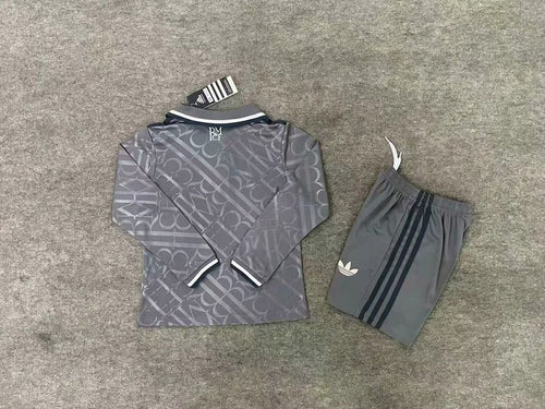 Kids Real Madrid 2024-2025 second away Long Sleeve image 2