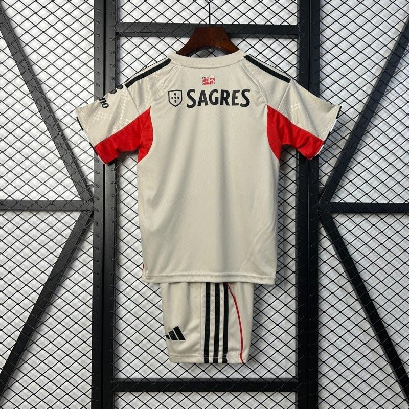 Kids SL Benfica 2025-2026 Away image 2