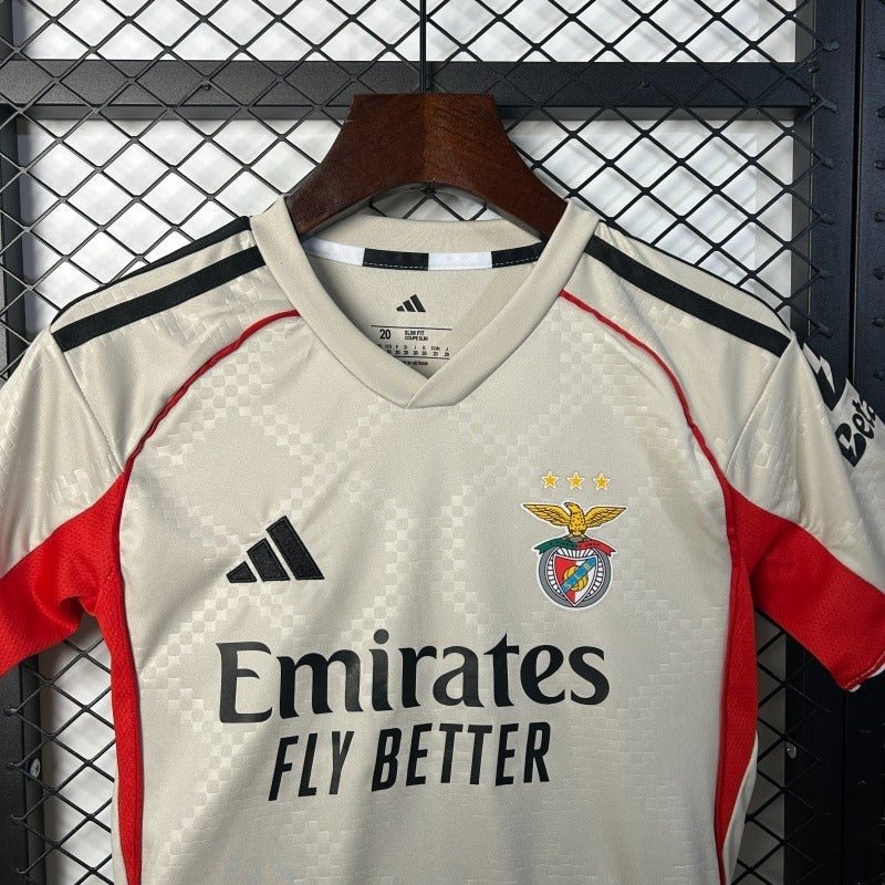 Kids SL Benfica 2025-2026 Away image 3