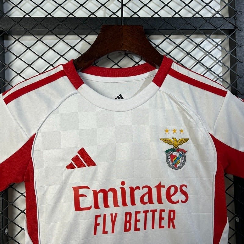 Kids SL Benfica 2025-2026 Second Away image 3
