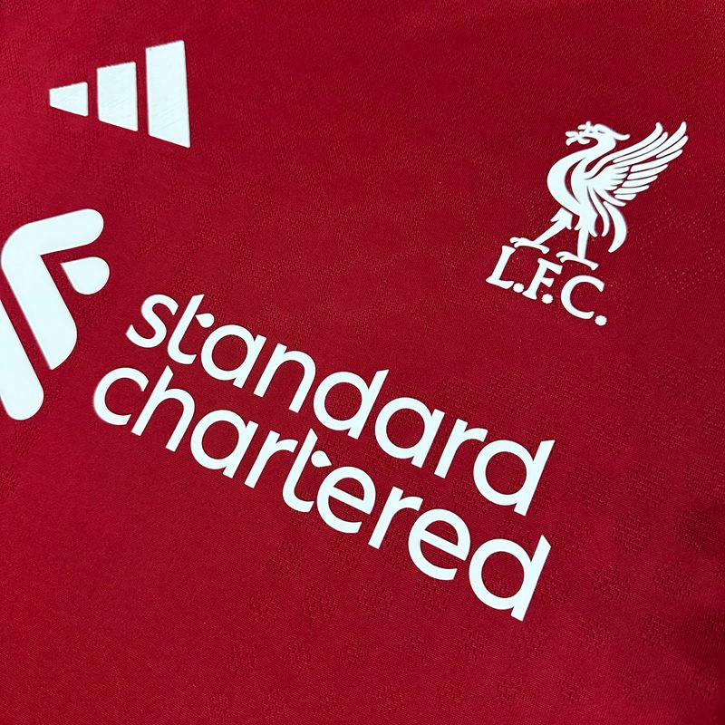 Liverpool FC 2025-2026 Home Long Sleeve Player image 3