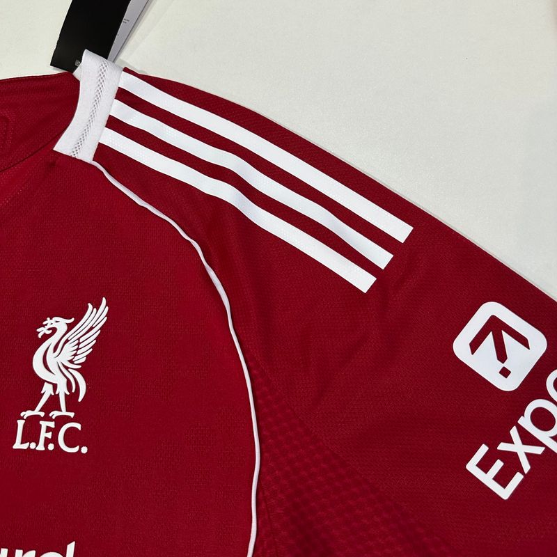 Liverpool FC 2025-2026 Home Long Sleeve Player image 4