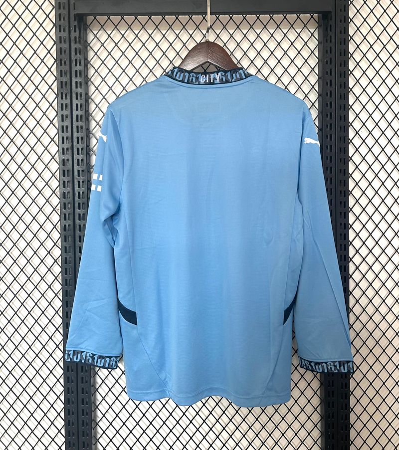 Manchester City 2024-2025 home Long Sleeve image 2
