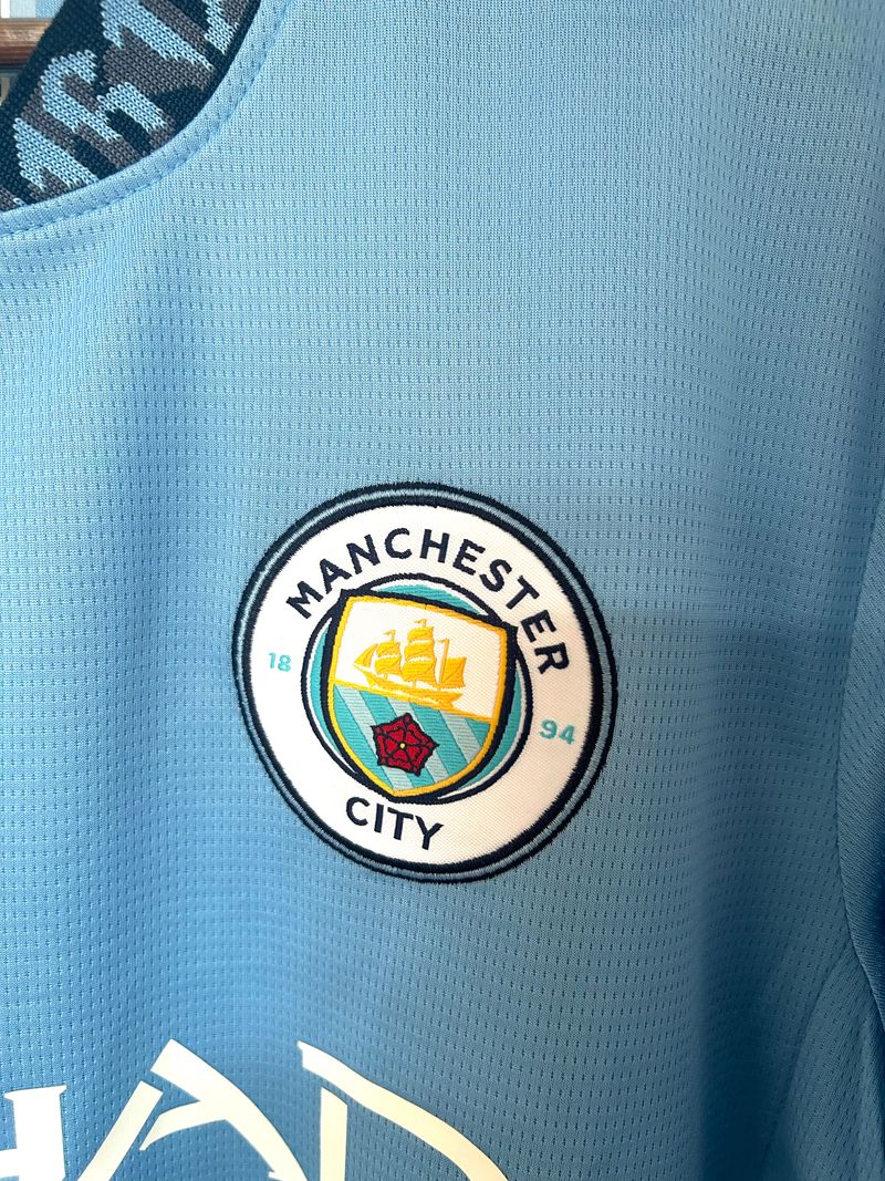 Manchester City 2024-2025 home Long Sleeve image 3