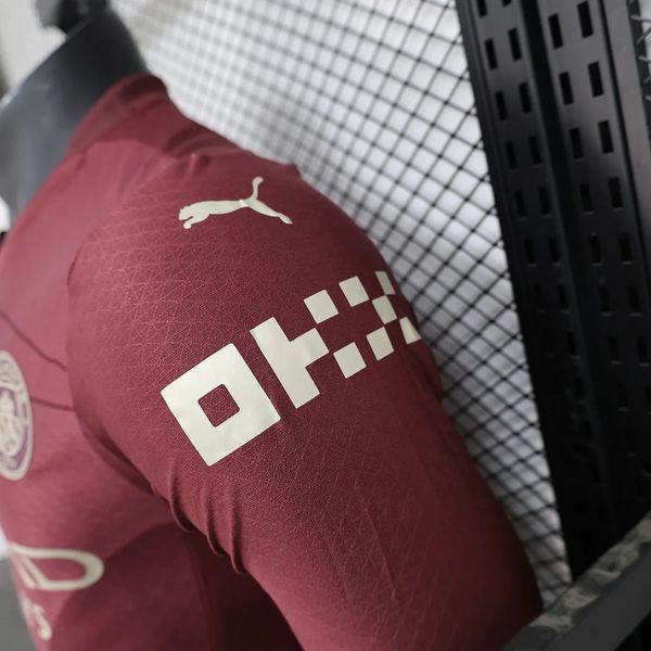 Manchester City 2024-2025 second away player Long Sleeve image 5