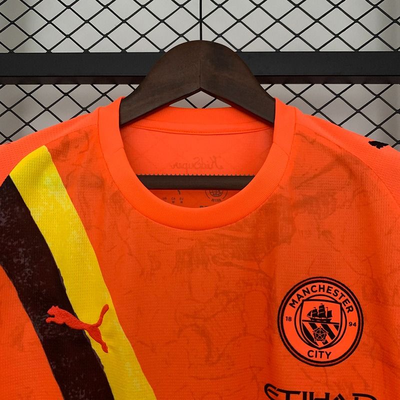 Manchester City 2025-2026 second away image 3