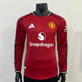 Manchester United 2025-2026 home long sleeve player