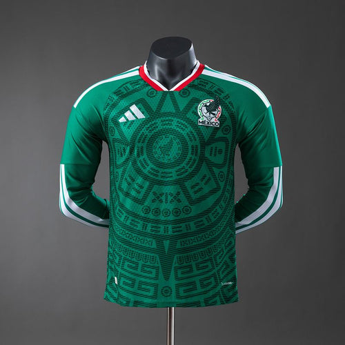 Mexico national 2026 home player Long Sleeve