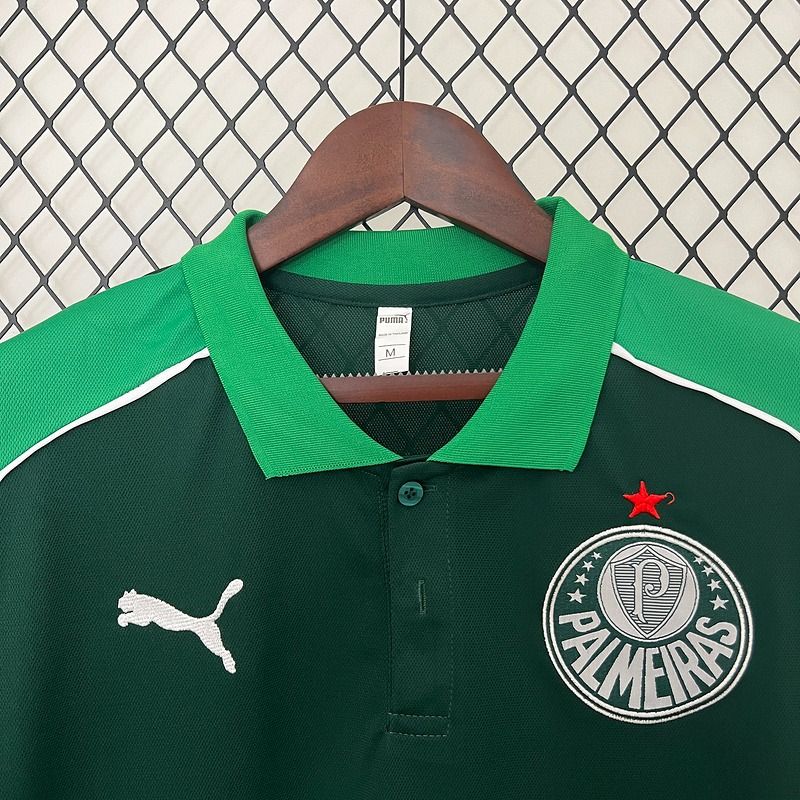 Palmeiras 2024-2025 Polo shirt green image 3