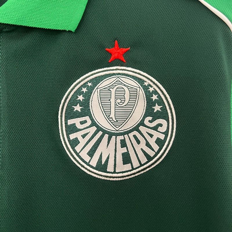 Palmeiras 2024-2025 Polo shirt green image 5