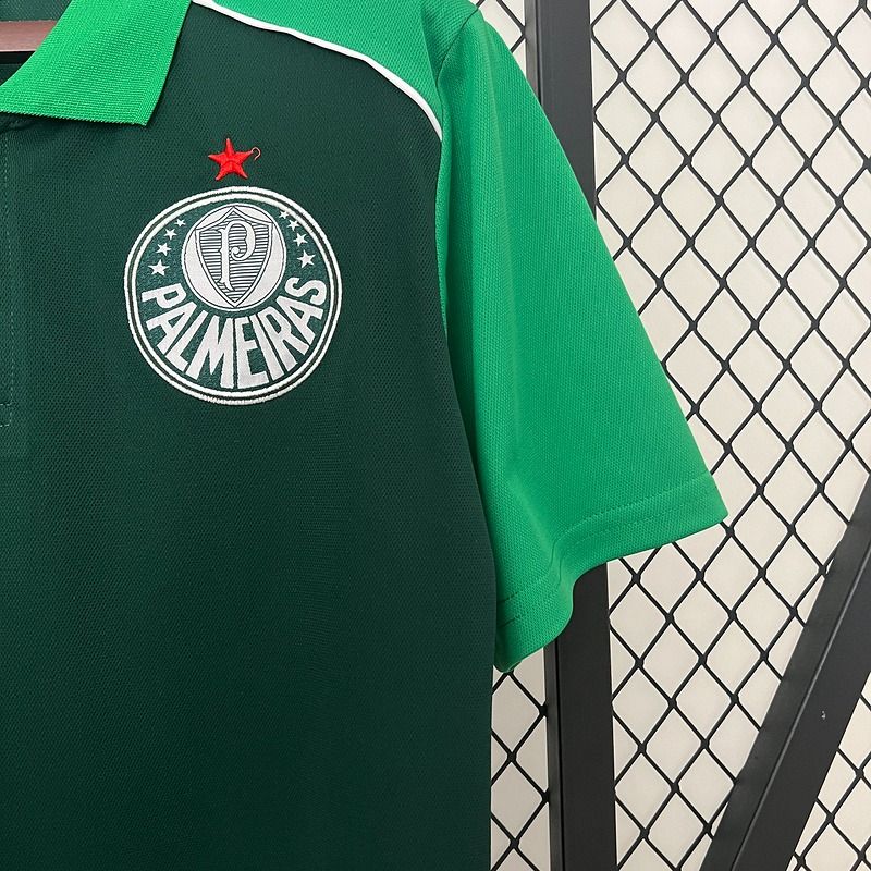 Palmeiras 2024-2025 Polo shirt green image 7
