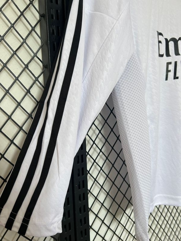 Real Madrid 2024-2025 home Long Sleeve image 5