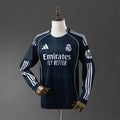 Real Madrid 2025-2026 second away Fan Long Sleeve