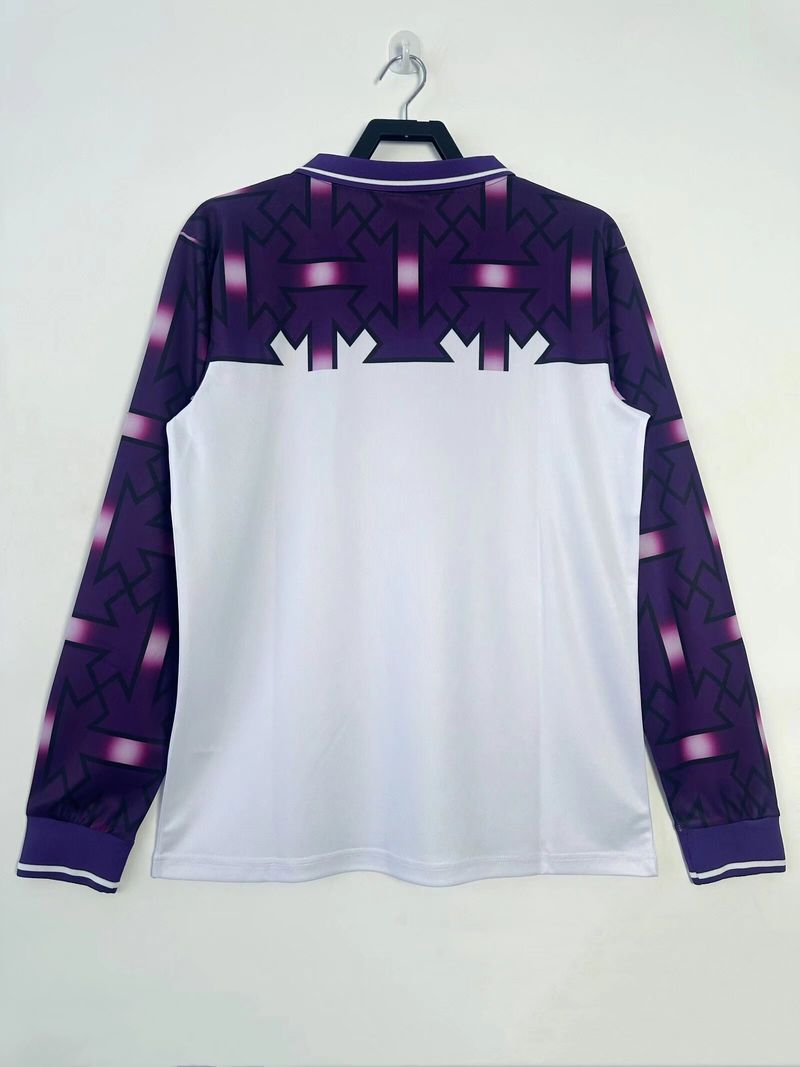 Retro ACF Fiorentina 1992-1993 away Long Sleeve image 2