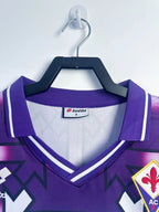 Retro ACF Fiorentina 1992-1993 away Long Sleeve image 3