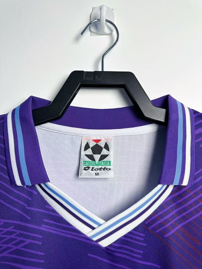 Retro ACF Fiorentina 1992-1993 home Long Sleeve image 3