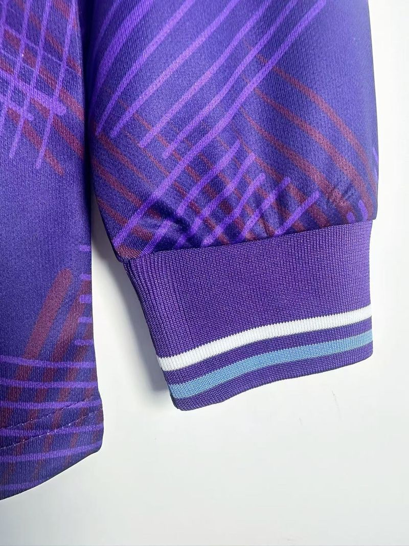 Retro ACF Fiorentina 1992-1993 home Long Sleeve image 4