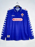 Retro ACF Fiorentina 1998-1999 home Long Sleeve