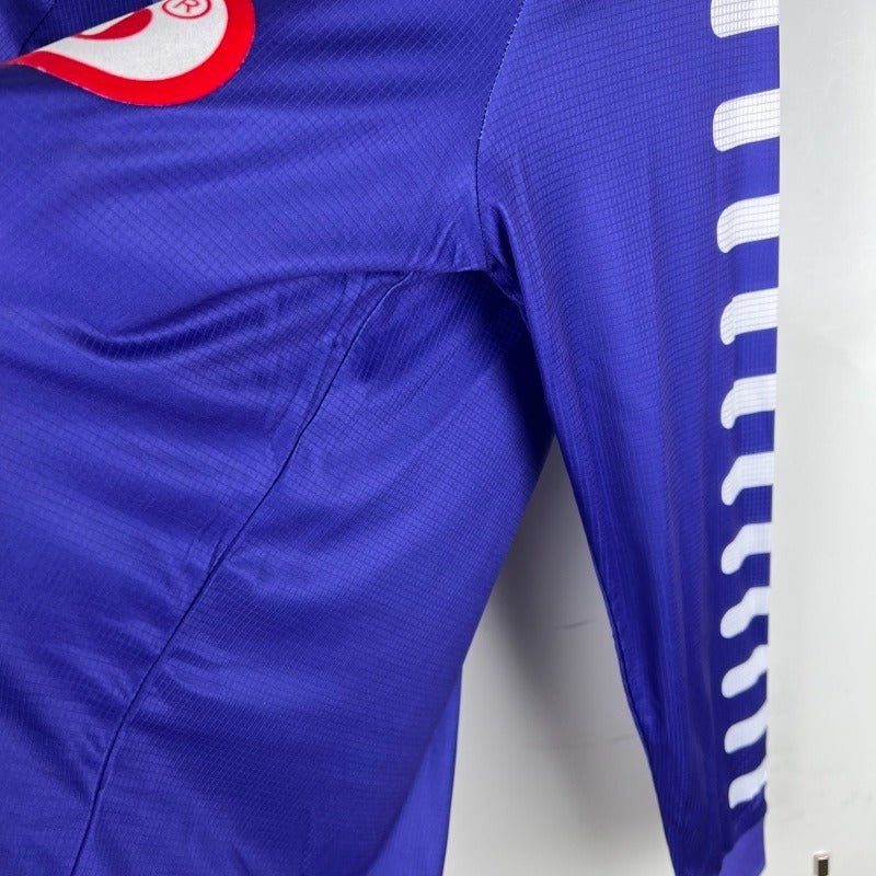 Retro ACF Fiorentina 1998 home Long Sleeve image 7