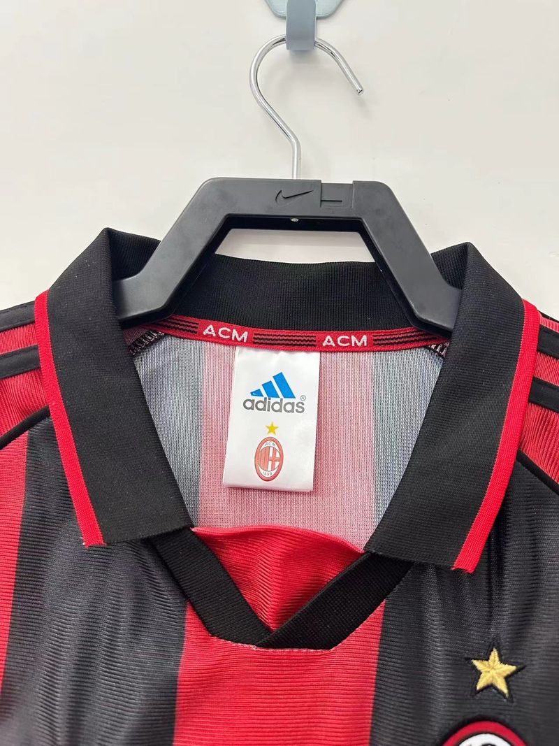 Retro AC Milan 1998-1999 home image 3