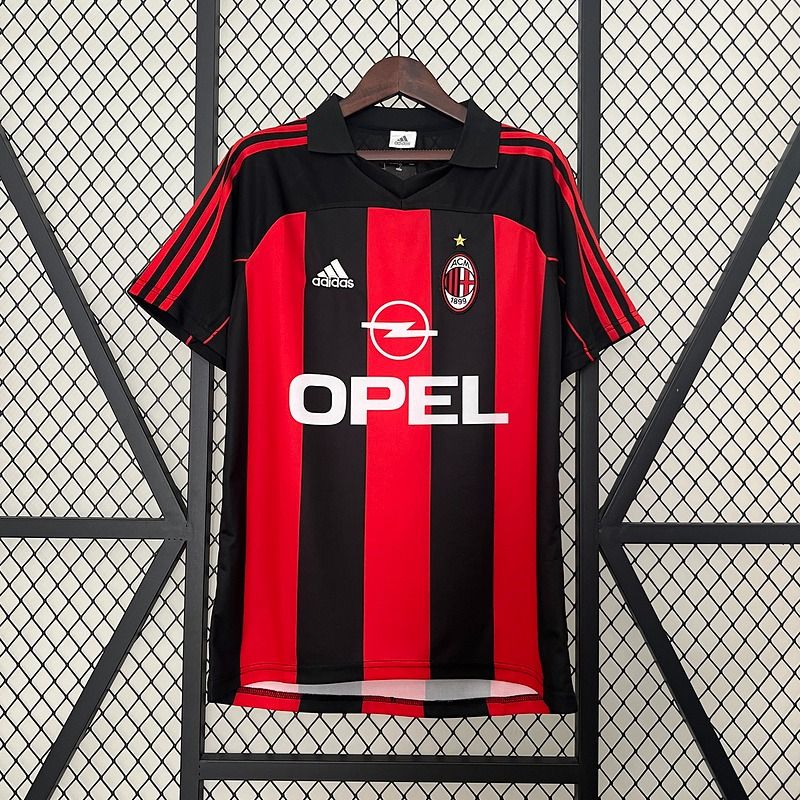 Retro AC Milan 2000-2002 home