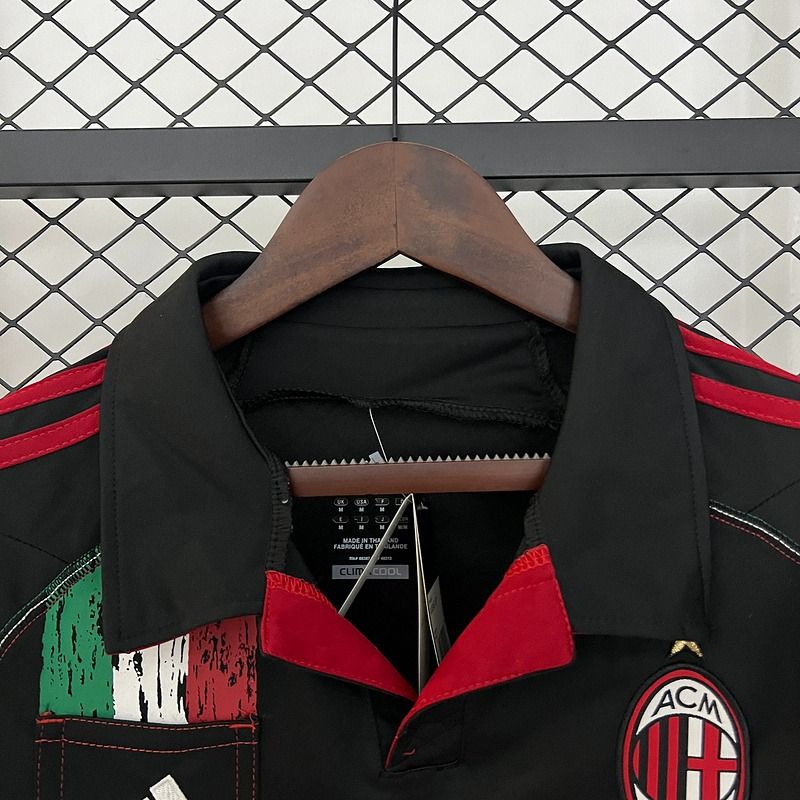 Retro AC Milan 2012-2013 black image 3