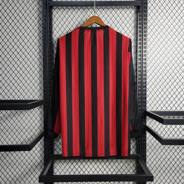 Retro AC Milan 2013-2014 home Long Sleeve image 2