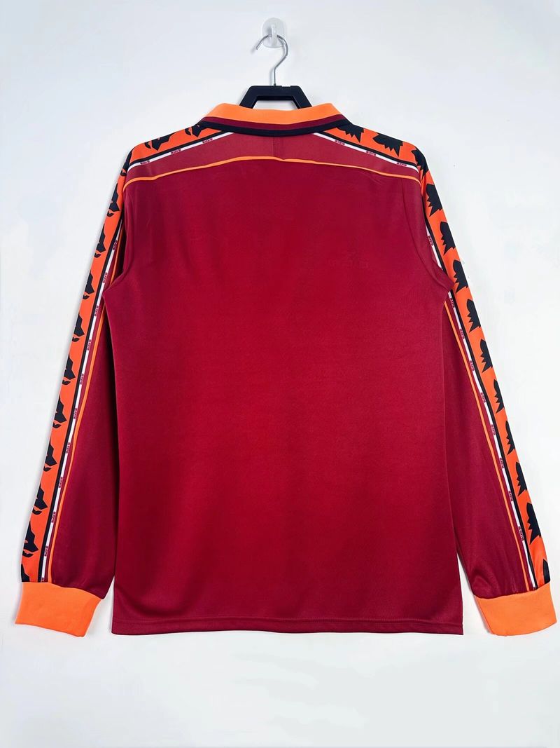Retro AS Roma 1998-1999 home Long Sleeve image 2