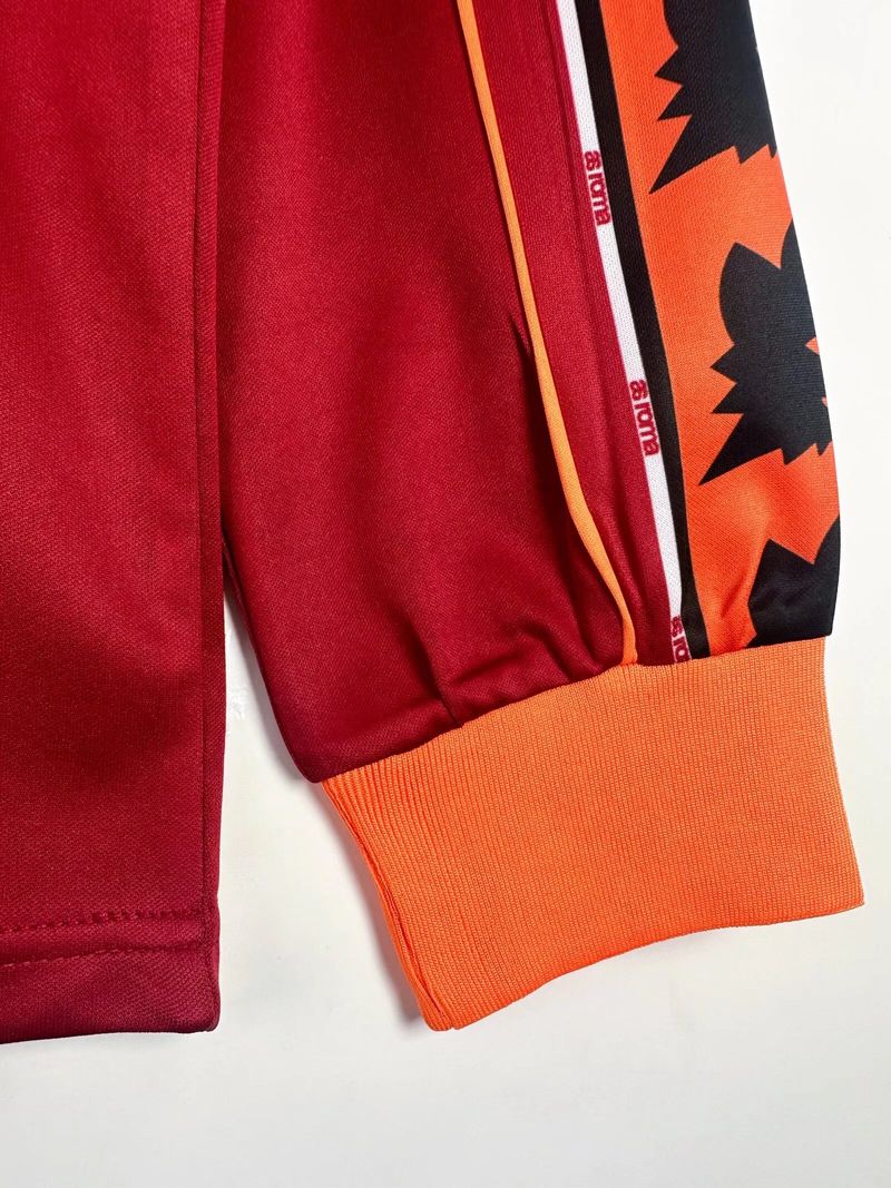 Retro AS Roma 1998-1999 home Long Sleeve image 4